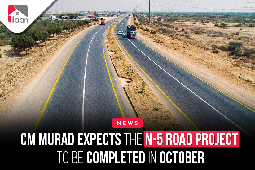 CM Murad Expects The N-5 Road  Project to Be Completed in  October