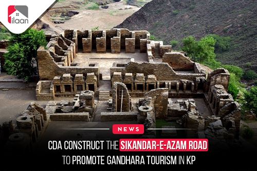 CDA Construct the Sikandar-E- Azam Road to Promote Gandhara  Tourism In KP