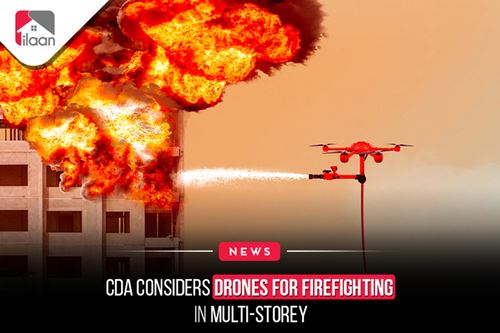 CDA Considers Drones for Firefighting in Multi-Storey