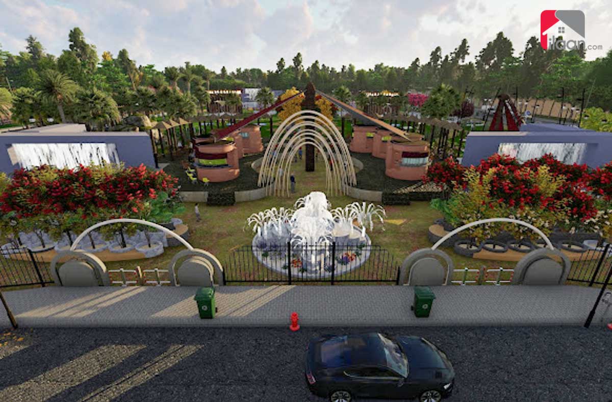 10 Marla Plot for Sale in Dubai Block, Azaan Smart City, Lahore