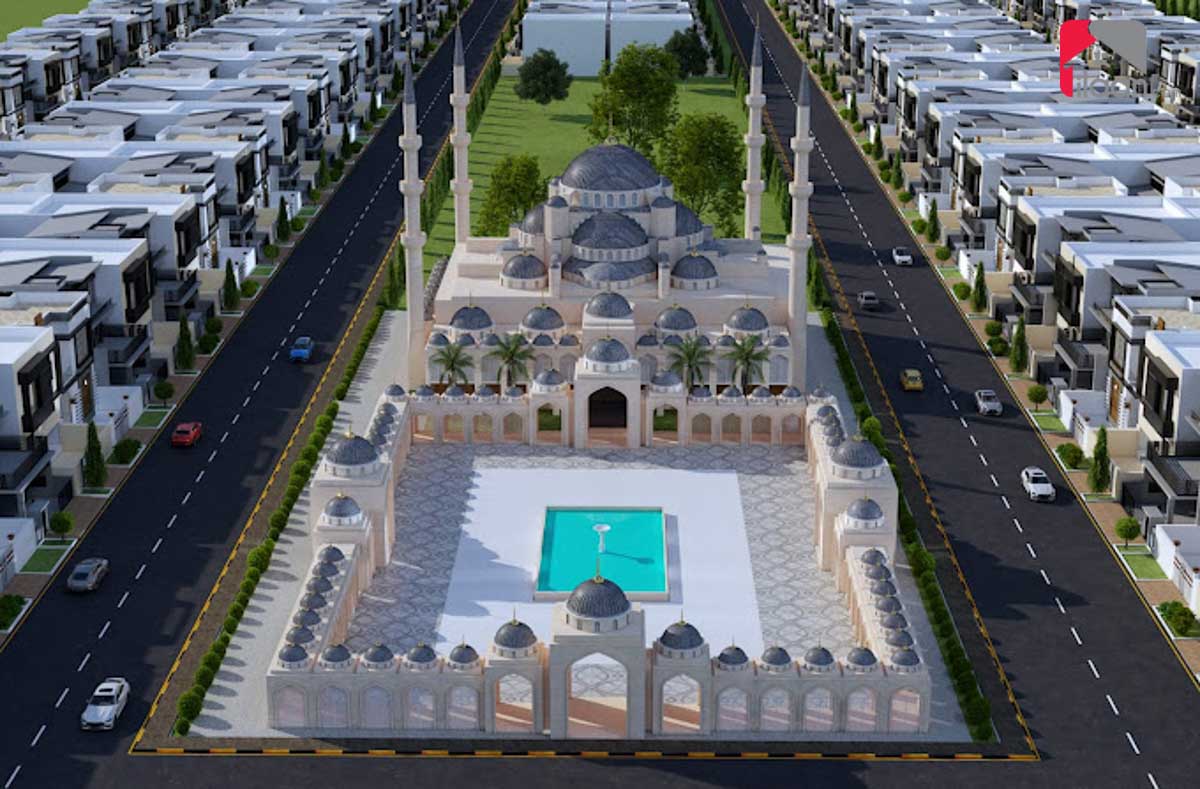 10 Marla Plot for Sale in Dubai Block, Azaan Smart City, Lahore