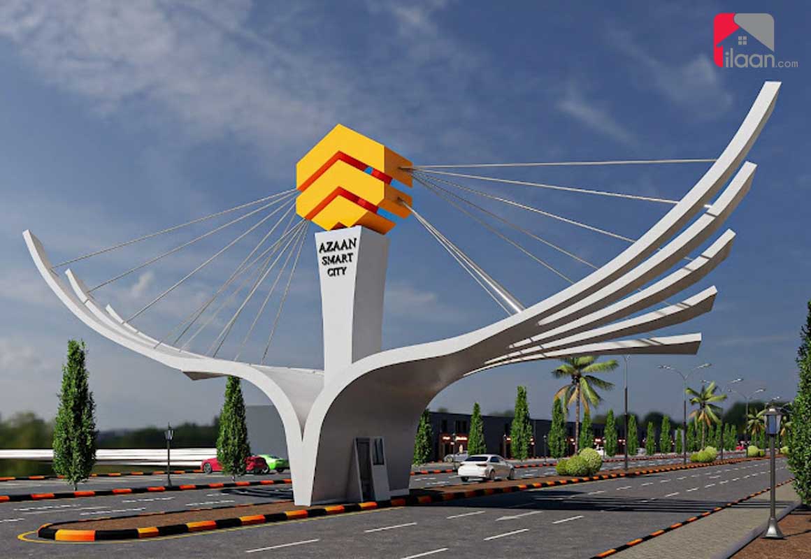 10 Marla Plot for Sale in Dubai Block, Azaan Smart City, Lahore