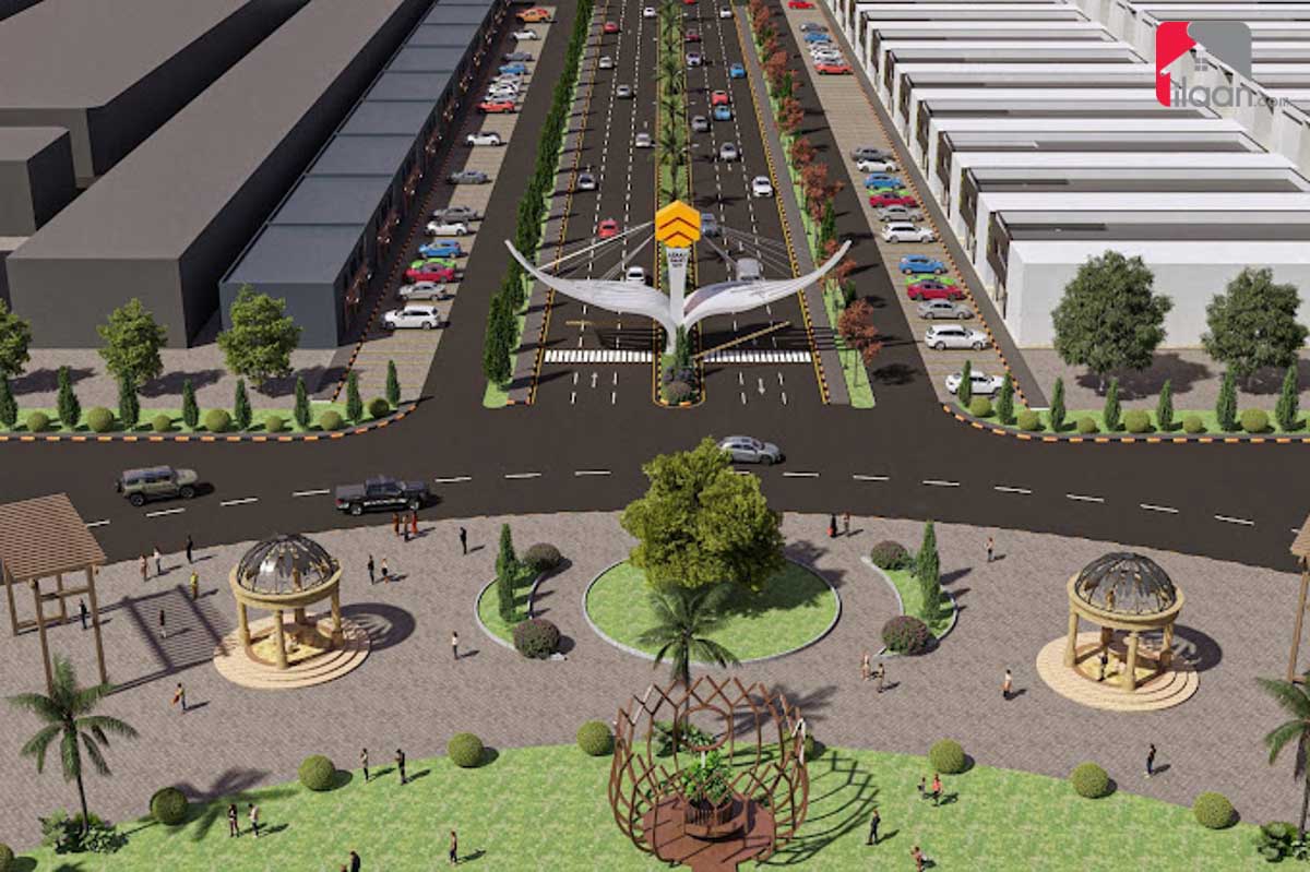 10 Marla Plot for Sale in Dubai Block, Azaan Smart City, Lahore