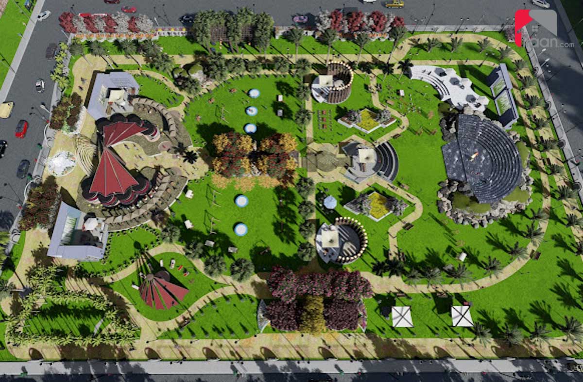 10 Marla Plot for Sale in Dubai Block, Azaan Smart City, Lahore
