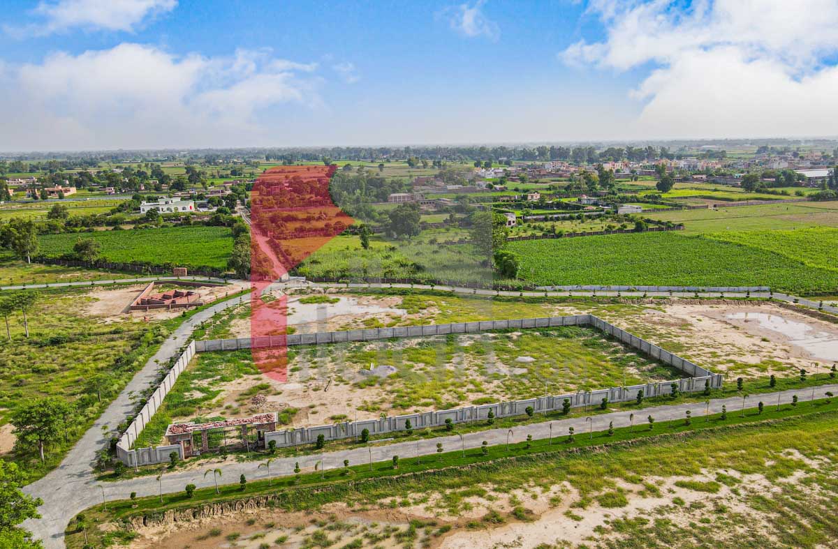 4 Kanal Farmhouse Plot for Sale in Orchard Greenz Luxury Farm House Society, Bedian Road, Lahore