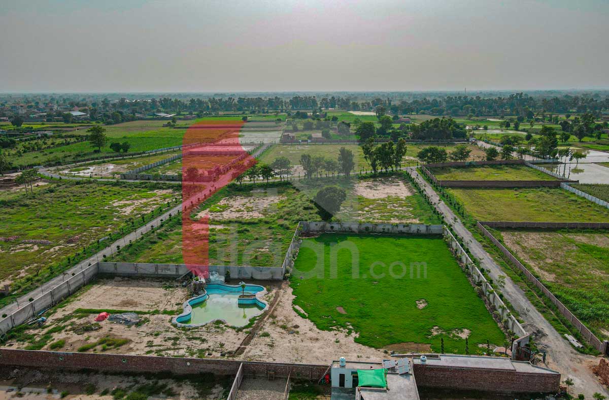 4 Kanal Farmhouse Plot for Sale in Orchard Greenz Luxury Farm House Society, Bedian Road, Lahore