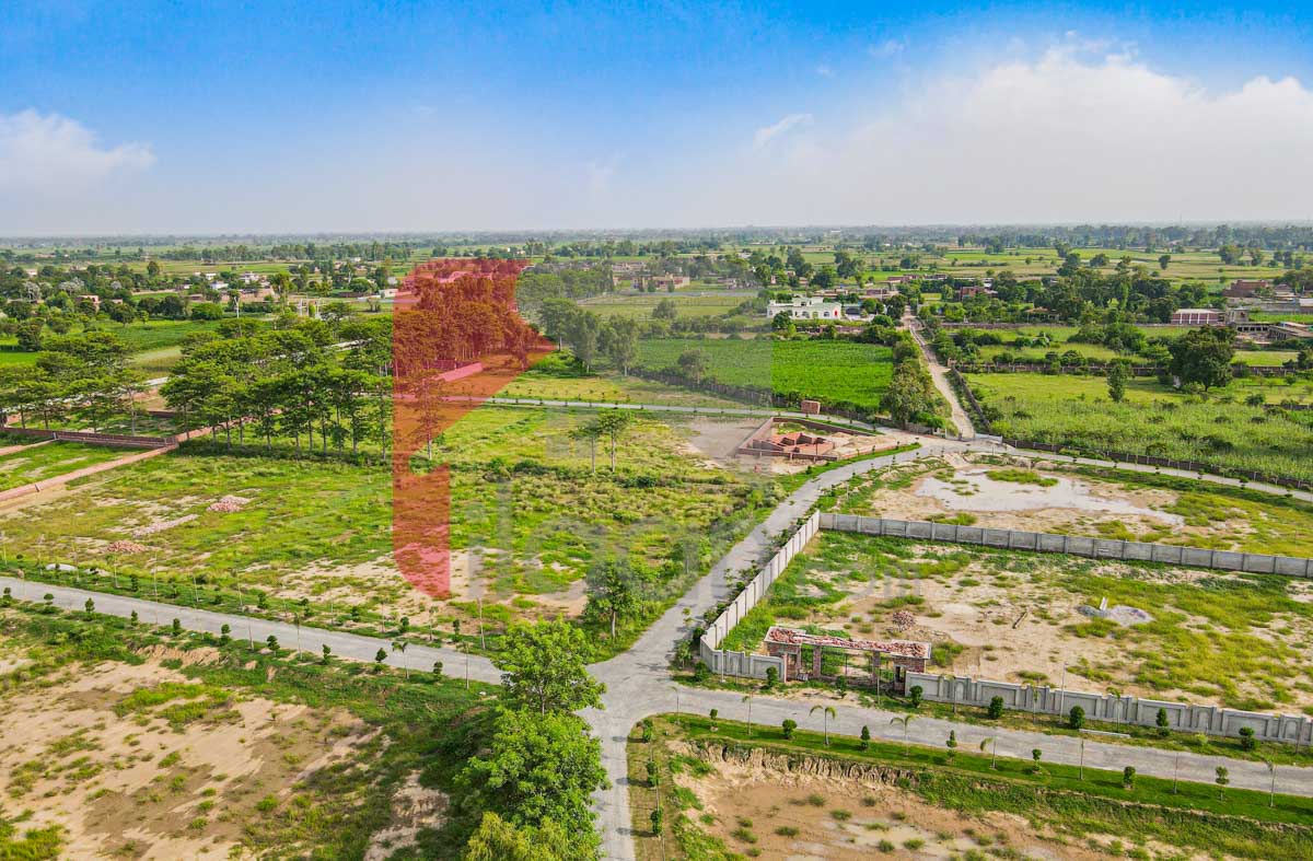 4 Kanal Farmhouse Plot for Sale in Orchard Greenz Luxury Farm House Society, Bedian Road, Lahore