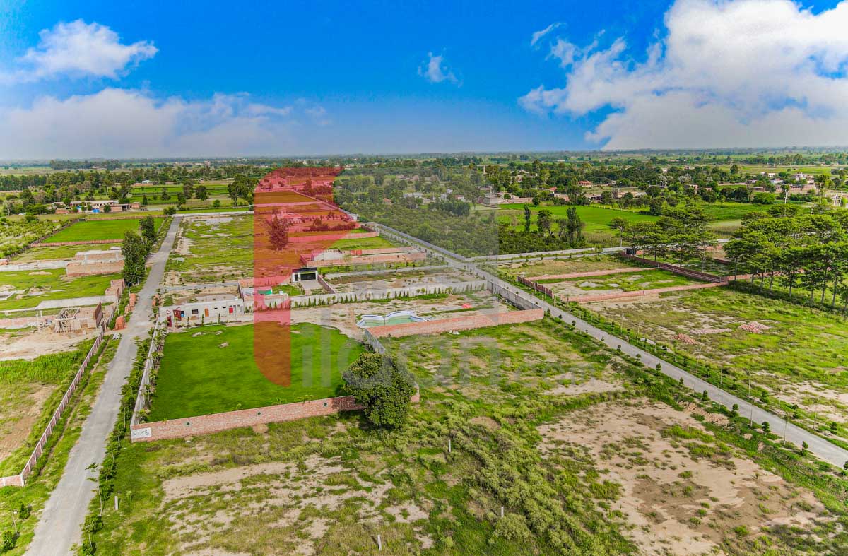 4 Kanal Farmhouse Plot for Sale in Orchard Greenz Luxury Farm House Society, Bedian Road, Lahore