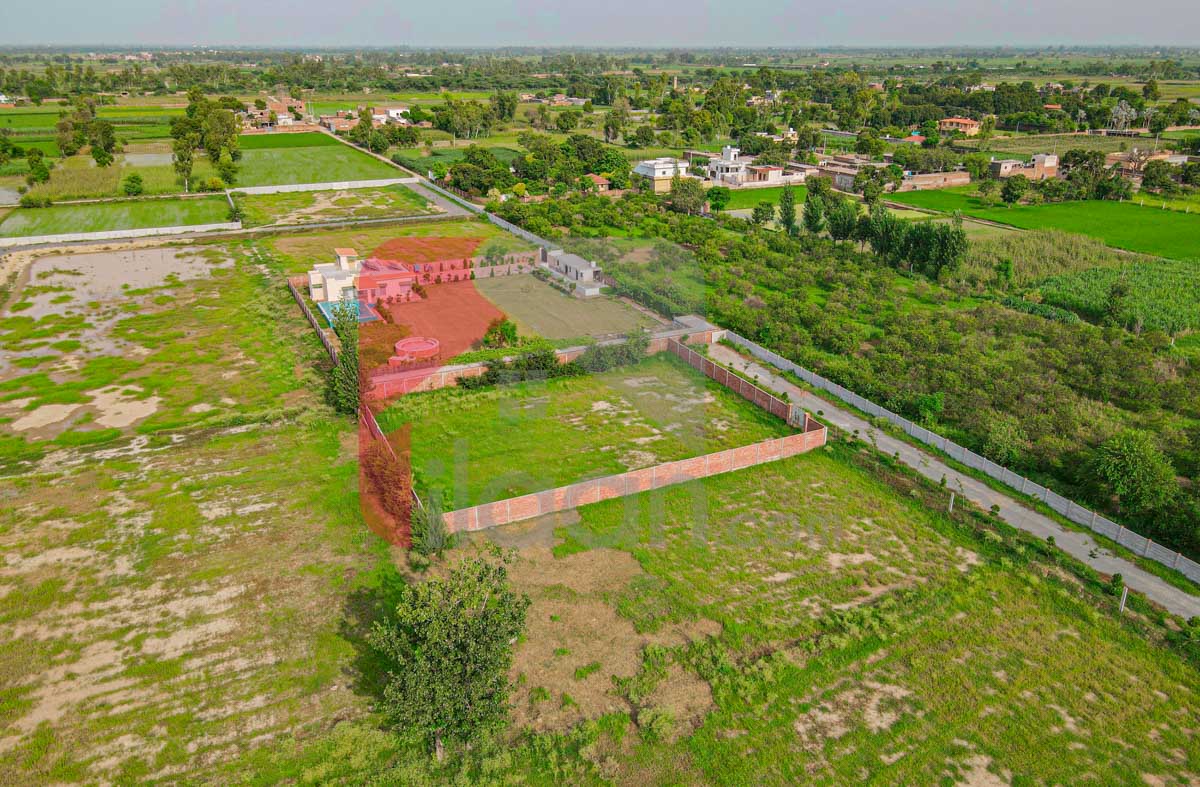4 Kanal Farmhouse Plot for Sale in Orchard Greenz Luxury Farm House Society, Bedian Road, Lahore