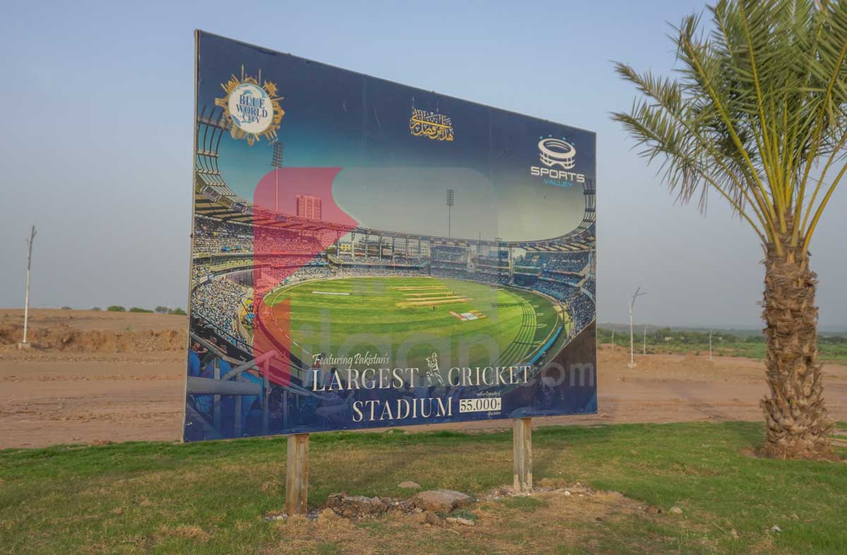10 Marla Plot for Sale in Sports Valley Block Blue World City, Islamabad