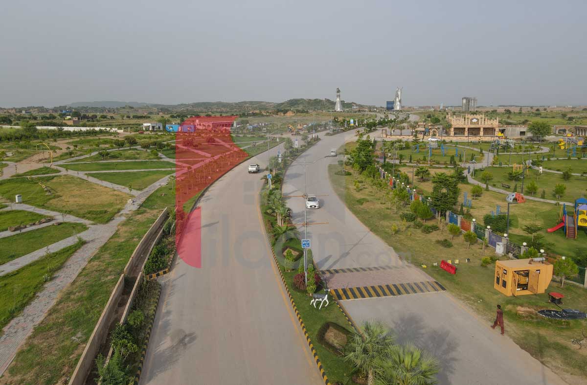 10 Marla Plot for Sale in Sports Valley Block Blue World City, Islamabad