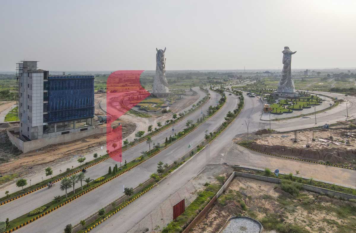 10 Marla Plot for Sale in Sports Valley Block Blue World City, Islamabad