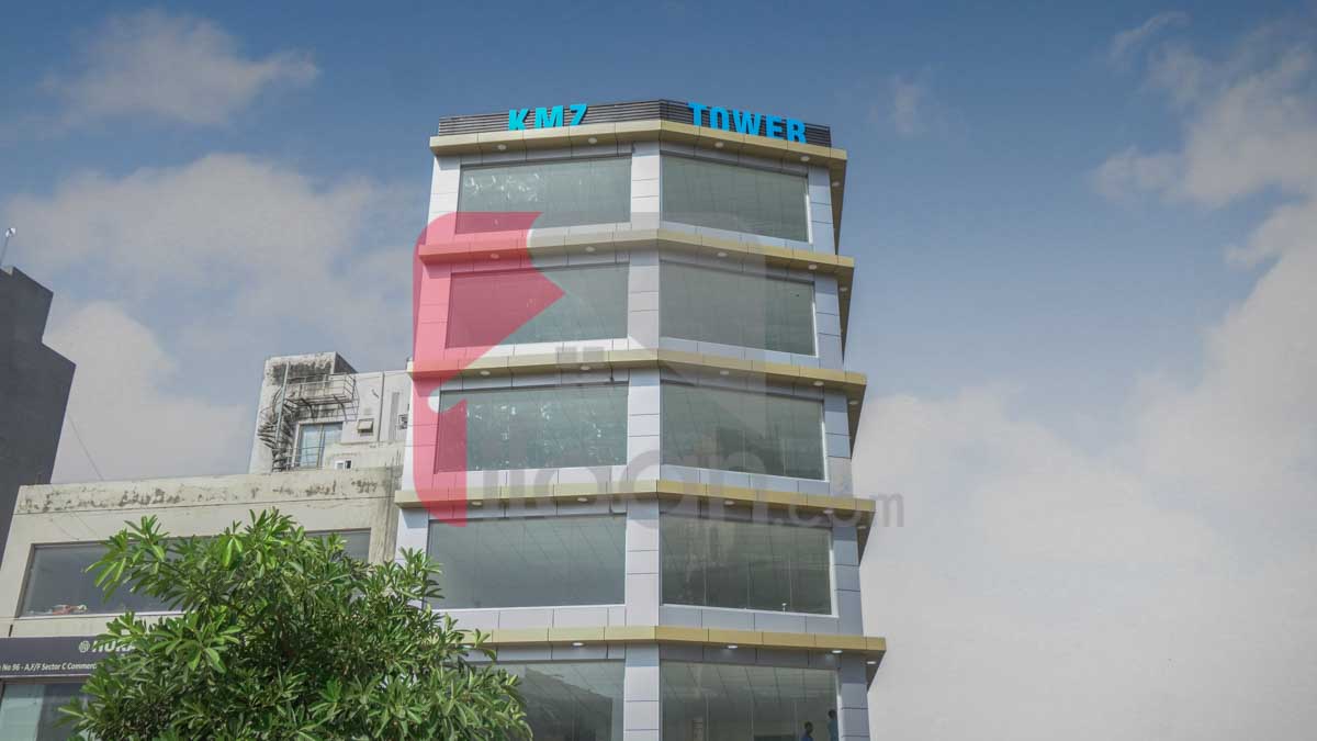 950.15 Sq.Ft Office (Roof Floor) for Rent in KMZ Tower, Bahria Town, Lahore