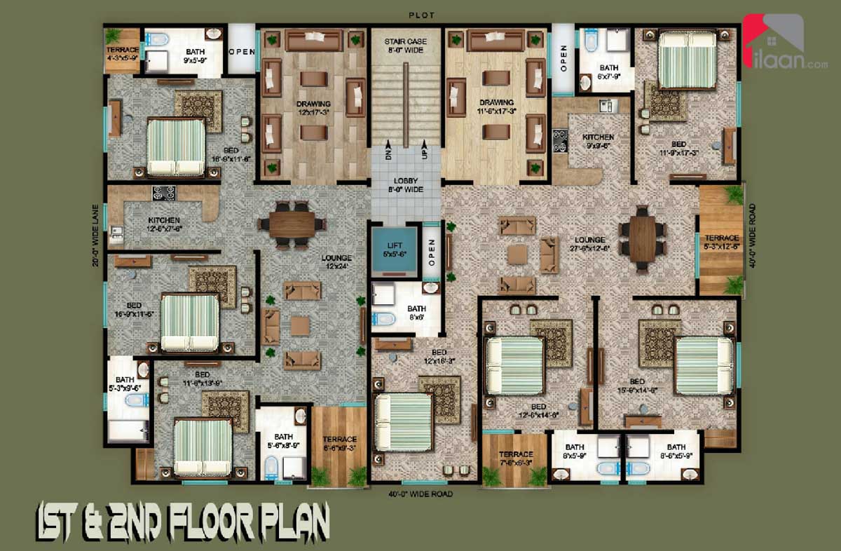 3 Bed Apartment for Sale in Block 2, PECHS, Karachi