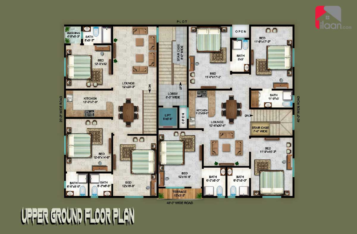 3 Bed Apartment for Sale in Block 2, PECHS, Karachi