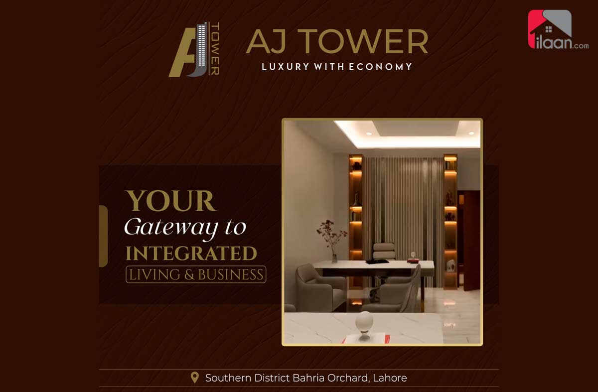 10 Marla Shop for Sale (Ground Floor) in Aj Tower, Southern Block, Phase 1, Bahria Orchard, Lahore 
