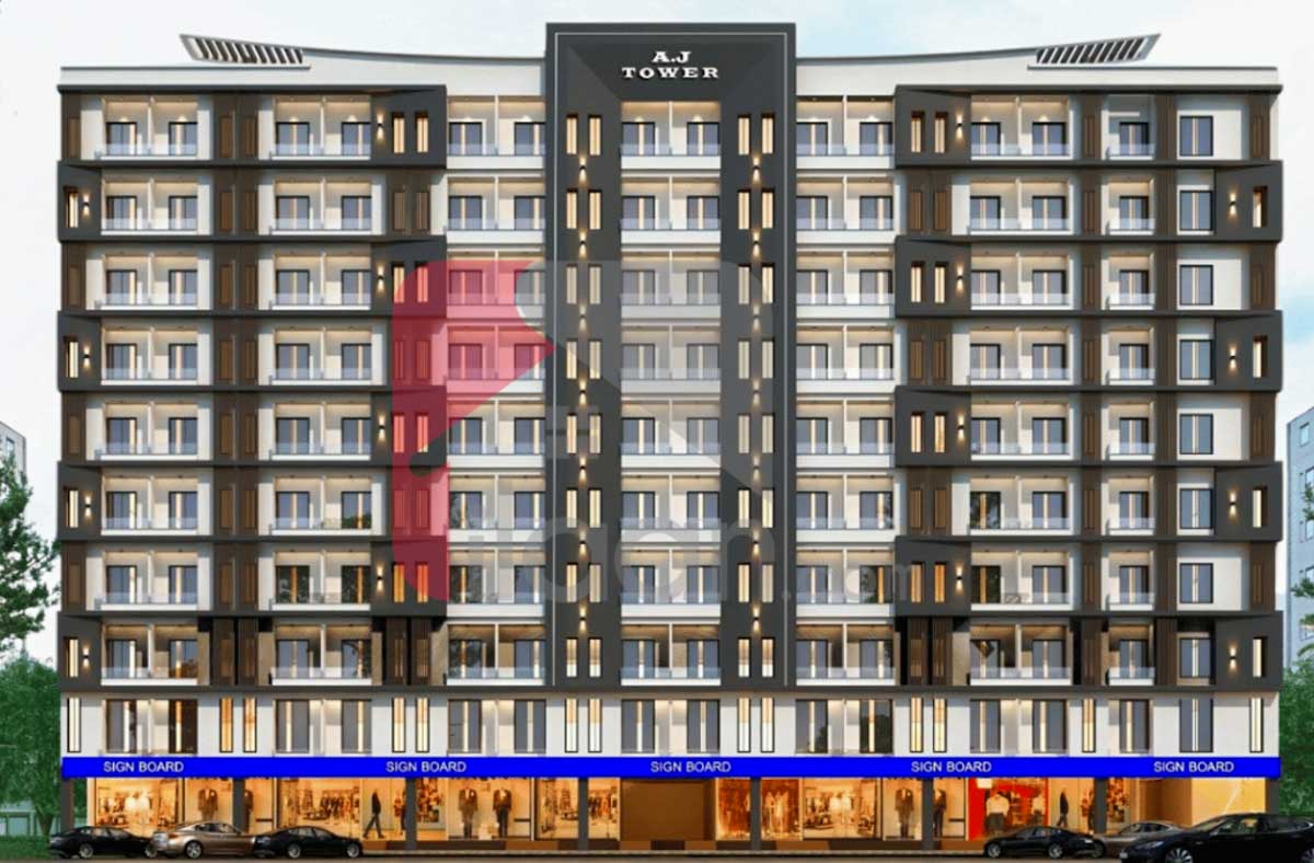 Apartment for Sale (First Floor) in AJ Tower, Bahria Orchard, Lahore
