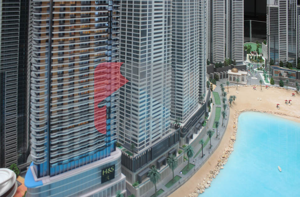 1 Bed Apartment for Sale in Saima Tower, HMR Waterfornt, Phase 8, DHA Karachi