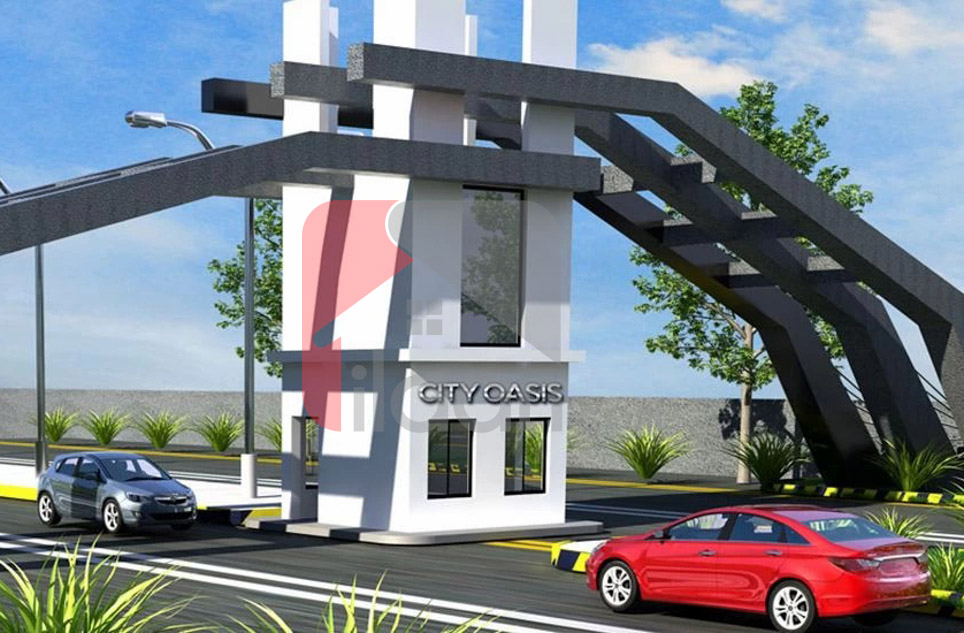 5 Marla Plot for Sale in City Oasis, Ring Road, Peshawar