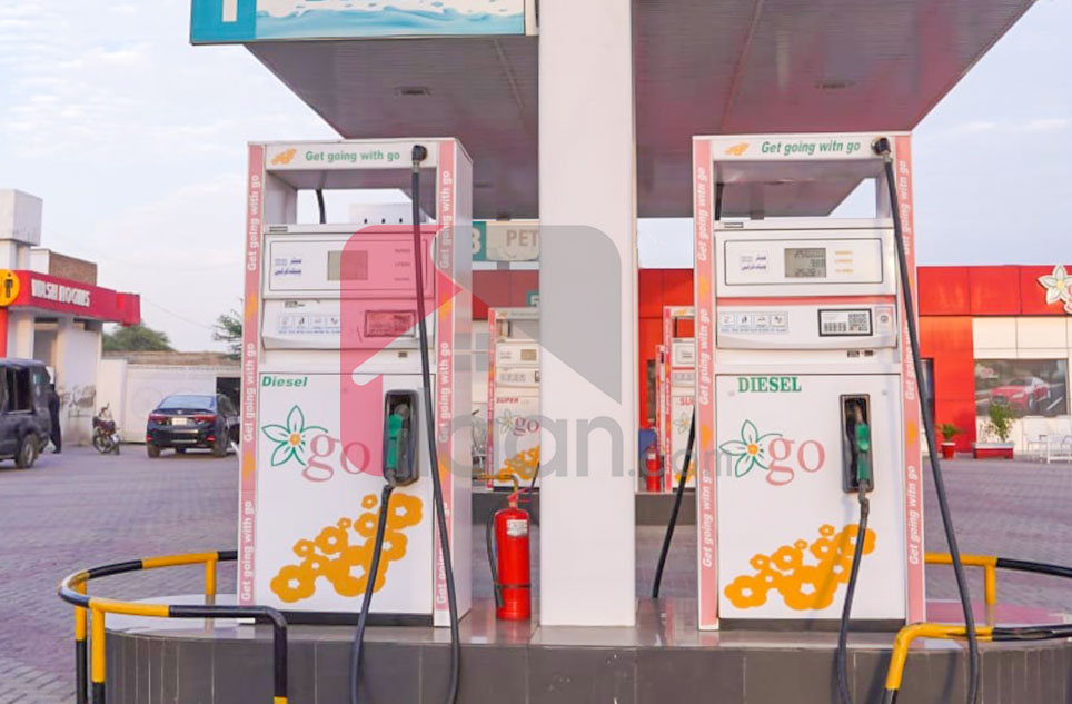 8 Kanal 10 Marla Petrol Pump for Sale on Multan Road, Lodhran
