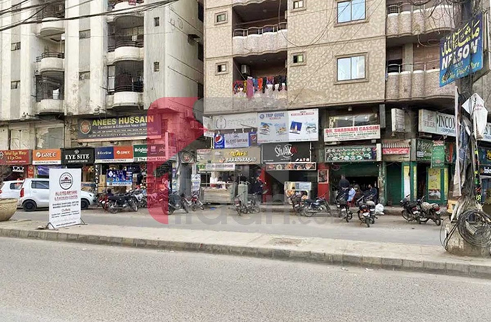 77.5 Sq.yd Shop for Rent in Bahadurabad , Gulshan-e-iqbal, Karachi