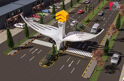 8 Marla Plot for Sale in Dubai Block, Azaan Smart City, Lahore