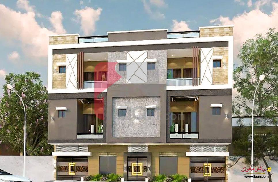 100 Sq.yd House for Sale (First Floor) in Block D, North Nazimabad Town, Karachi