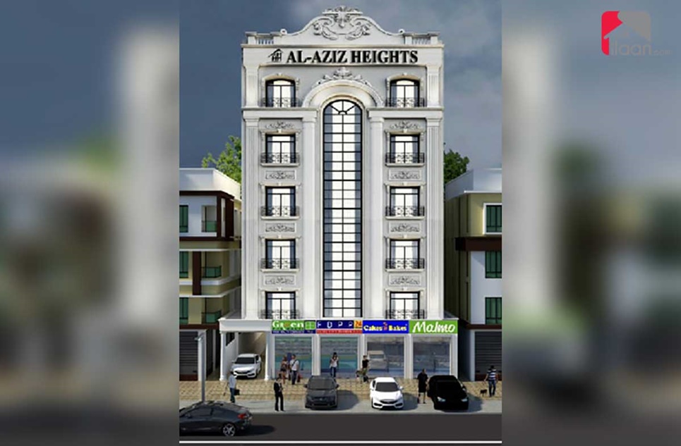 1 Bed Apartment for Sale in Al Aziz Heights, Main Defence Road Opposite Superior College, Pak Arab Society, Lahore
