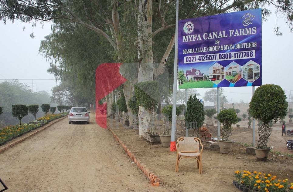 2 Kanal Farmhouse Plot for Sale in MYFA Canal Farmhouse, BRB Canal, Barki Road, Lahore