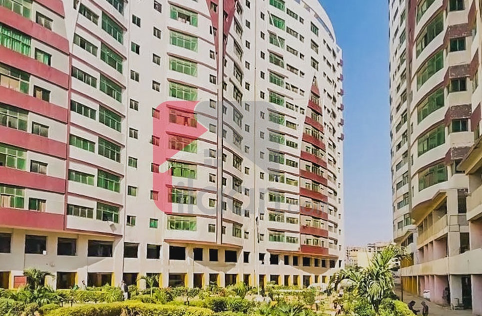 2 Bed Apartment for Rent in Sanober Twin Tower, Saadi Road, Karachi