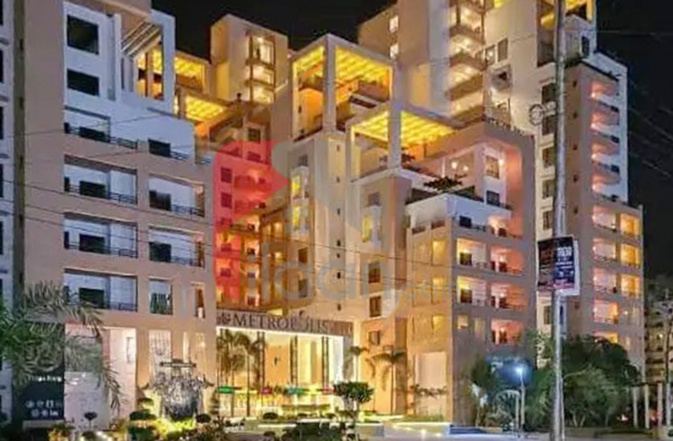 3 Bed Apartment for Sale in Metropolis Residency, Jinnah Avenue, Karachi