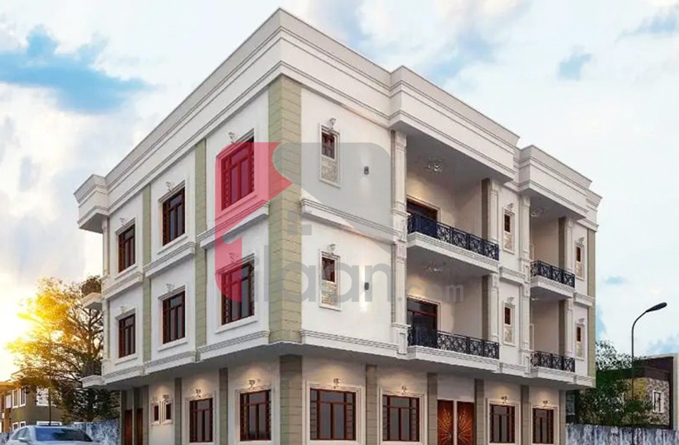 111 Sq.yd House for Sale (First Floor) in Block 2, PECHS, Karachi