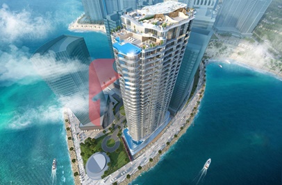 2 Bed Apartment for Sale in Saima Marina Residence, HMR Waterfornt, Phase 8, DHA Karachi